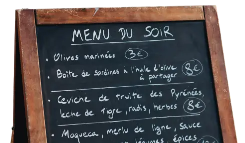 Real time Menu update