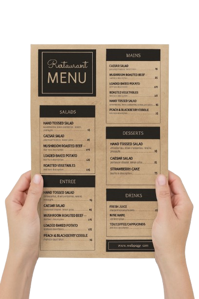 Restaurant Menu
