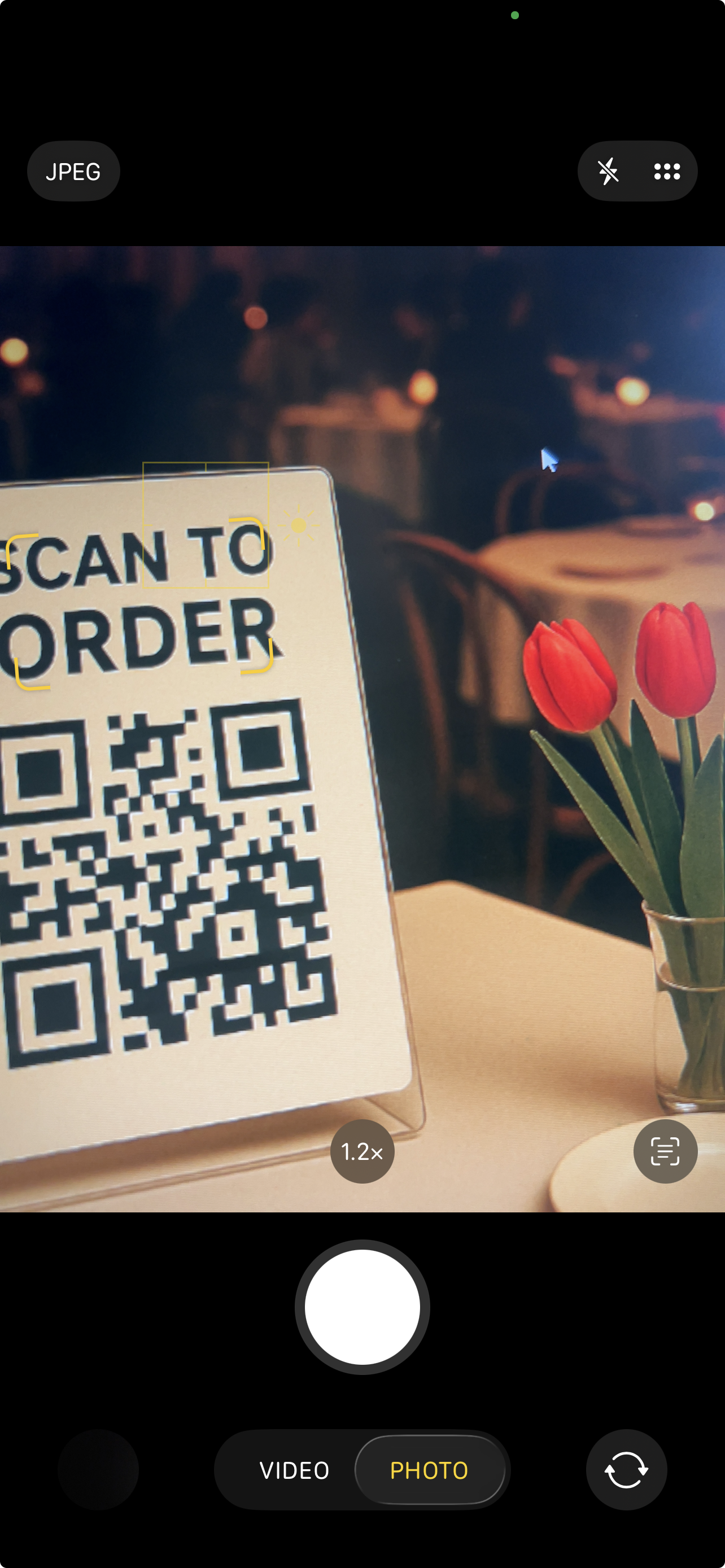 Scan QR Screen